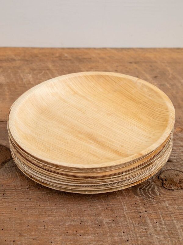 Round Dinner Plates, Premium Eco-Friendly (100pcs)