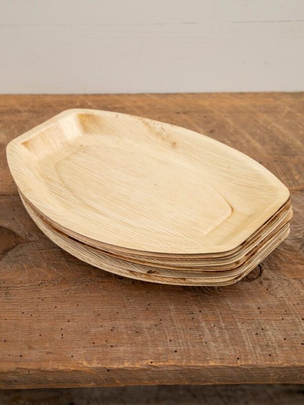 Palm Leaf Round Plates, Set of 12 - 13 Inch,100pcs